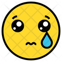 پیش‌نمایش فایل sad-and-tear-2 از پک ایموجی‌های خطی رنگی