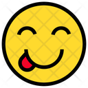 پیش‌نمایش فایل smile-326 از پک ایموجی‌های خطی رنگی