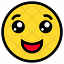 پیش‌نمایش فایل smiling-55 از پک ایموجی‌های خطی رنگی