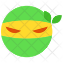 پیش‌نمایش فایل angry-ninja-7 از پک ایموجی‌های فلت