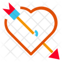 پیش‌نمایش فایل heart-and-arrow-4 از پک ایموجی‌های فلت