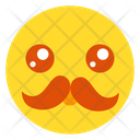 پیش‌نمایش فایل moustache-97 از پک ایموجی‌های فلت
