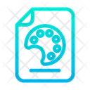 پیش‌نمایش فایل art-document-6 از پک آموزش و مدرسه – سبک خطی گرادیانی – جلد ۱