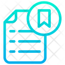 پیش‌نمایش فایل bookmark-document-52 از پک آموزش و مدرسه – سبک خطی گرادیانی – جلد ۱