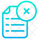 پیش‌نمایش فایل close-document-6 از پک آموزش و مدرسه – سبک خطی گرادیانی – جلد ۱