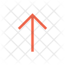 پیش‌نمایش فایل top-arrow-16 از پک جهت و پیکان‌ها – سبک خطی تک‌رنگ – جلد ۲