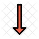 پیش‌نمایش فایل down-arrow-276 از پک جهت و پیکان‌ها – سبک خطی تک‌رنگ – جلد ۱