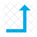 پیش‌نمایش فایل turn-right-up-19 از پک جهت و پیکان‌ها – سبک فلت – جلد ۱