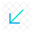 پیش‌نمایش فایل lower-left-35 از پک جهت و پیکان‌ها – سبک خطی رنگی
