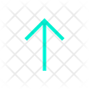 پیش‌نمایش فایل top-arrow-36 از پک جهت و پیکان‌ها – سبک خطی رنگی