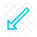 پیش‌نمایش فایل lower-left-37 از پک جهت و پیکان‌ها – سبک خطی گرادیانی