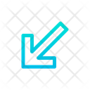 پیش‌نمایش فایل lower-left-39 از پک جهت و پیکان‌ها – سبک خطی گرادیانی