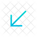 پیش‌نمایش فایل lower-left-41 از پک جهت و پیکان‌ها – سبک خطی گرادیانی