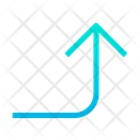 پیش‌نمایش فایل turn-right-up-27 از پک جهت و پیکان‌ها – سبک خطی گرادیانی