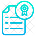 پیش‌نمایش فایل ribbon-document-2 از پک آموزش و مدرسه – سبک خطی گرادیانی – جلد ۳
