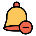 پیش‌نمایش فایل remove-bell-4 از پک آموزش و مدرسه – سبک خطی تک‌رنگ – جلد ۳