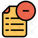 پیش‌نمایش فایل remove-document-21 از پک آموزش و مدرسه – سبک خطی تک‌رنگ – جلد ۳