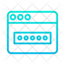 پیش‌نمایش فایل password-web-1 از پک امنیت سایبری – سبک خطی گرادیانی – جلد ۲