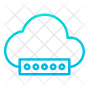 پیش‌نمایش فایل secure-cloud-84 از پک امنیت سایبری – سبک خطی گرادیانی – جلد ۲