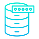پیش‌نمایش فایل secure-database-50 از پک امنیت سایبری – سبک خطی گرادیانی – جلد ۲