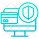 پیش‌نمایش فایل secure-online-payment از پک امنیت سایبری – سبک خطی گرادیانی – جلد ۲