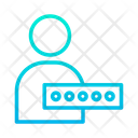 پیش‌نمایش فایل secure-profile-4 از پک امنیت سایبری – سبک خطی گرادیانی – جلد ۲