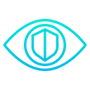 پیش‌نمایش فایل secure-view از پک امنیت سایبری – سبک خطی گرادیانی – جلد ۲