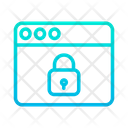 پیش‌نمایش فایل secure-web-4 از پک امنیت سایبری – سبک خطی گرادیانی – جلد ۲