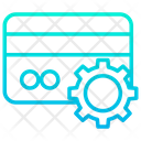 پیش‌نمایش فایل setting-credit-card-1 از پک امنیت سایبری – سبک خطی گرادیانی – جلد ۲