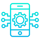پیش‌نمایش فایل setting-mobile-1 از پک امنیت سایبری – سبک خطی گرادیانی – جلد ۲