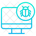 پیش‌نمایش فایل bug-computer-1 از پک امنیت سایبری – سبک خطی گرادیانی – جلد ۱