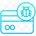 پیش‌نمایش فایل bug-credit-card-1 از پک امنیت سایبری – سبک خطی گرادیانی – جلد ۱
