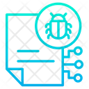 پیش‌نمایش فایل bug-file-1 از پک امنیت سایبری – سبک خطی گرادیانی – جلد ۱