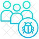 پیش‌نمایش فایل bug-users-1 از پک امنیت سایبری – سبک خطی گرادیانی – جلد ۱
