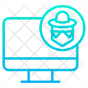 پیش‌نمایش فایل hacker-computer-1 از پک امنیت سایبری – سبک خطی گرادیانی – جلد ۱