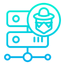 پیش‌نمایش فایل hacker-hosting-1 از پک امنیت سایبری – سبک خطی گرادیانی – جلد ۱