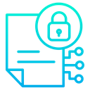پیش‌نمایش فایل secure-file-54 از پک امنیت سایبری – سبک خطی گرادیانی – جلد ۱