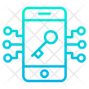 پیش‌نمایش فایل secure-mobile-13 از پک امنیت سایبری – سبک خطی گرادیانی – جلد ۱