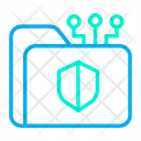 پیش‌نمایش فایل secure-folder-98 از پک امنیت سایبری – سبک خطی رنگی – جلد ۲