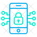 پیش‌نمایش فایل secure-mobile-16 از پک امنیت سایبری – سبک خطی رنگی – جلد ۲
