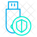 پیش‌نمایش فایل secure-pendrive-6 از پک امنیت سایبری – سبک خطی رنگی – جلد ۲