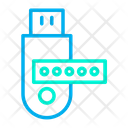 پیش‌نمایش فایل secure-pendrive-7 از پک امنیت سایبری – سبک خطی رنگی – جلد ۲