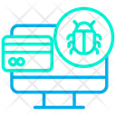 پیش‌نمایش فایل bug-online-payment-2 از پک امنیت سایبری – سبک خطی رنگی – جلد ۱