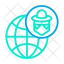پیش‌نمایش فایل hacker-globe-2 از پک امنیت سایبری – سبک خطی رنگی – جلد ۱