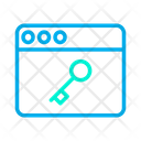 پیش‌نمایش فایل key-secure از پک امنیت سایبری – سبک خطی رنگی – جلد ۱