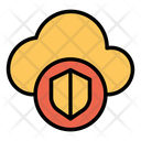 پیش‌نمایش فایل secure-cloud-91 از پک امنیت سایبری – سبک خطی تک‌رنگ – جلد ۲