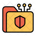 پیش‌نمایش فایل secure-folder-102 از پک امنیت سایبری – سبک خطی تک‌رنگ – جلد ۲