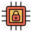 پیش‌نمایش فایل secure-microchip-9 از پک امنیت سایبری – سبک خطی تک‌رنگ – جلد ۲