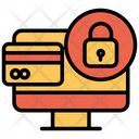 پیش‌نمایش فایل secure-online-payment-7 از پک امنیت سایبری – سبک خطی تک‌رنگ – جلد ۲