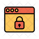 پیش‌نمایش فایل secure-web-10 از پک امنیت سایبری – سبک خطی تک‌رنگ – جلد ۲